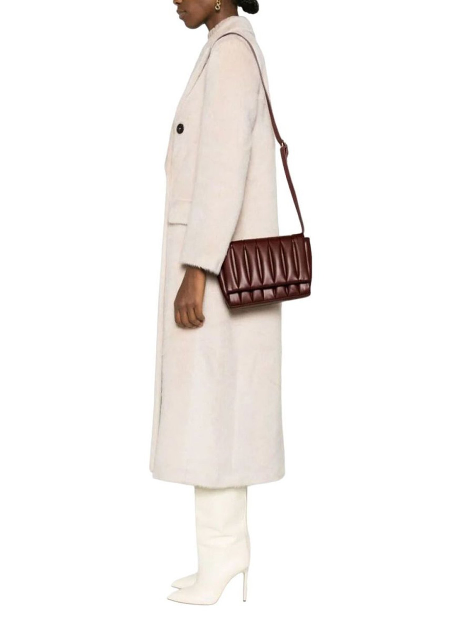 Themoire Marsala Feronia Cross Body Bag