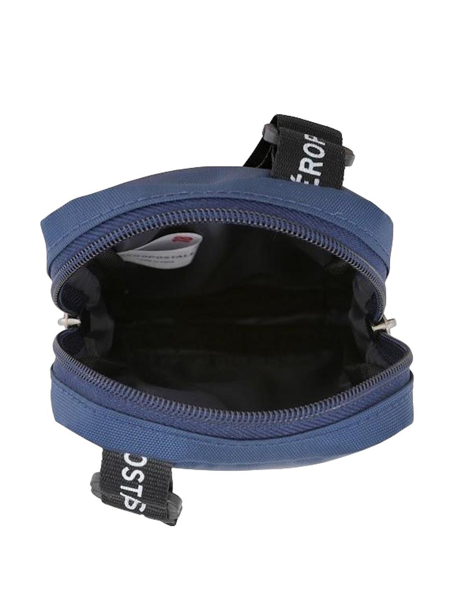 HiLEDER Brown Textured Small Leather 12 inch Cross Body Bag