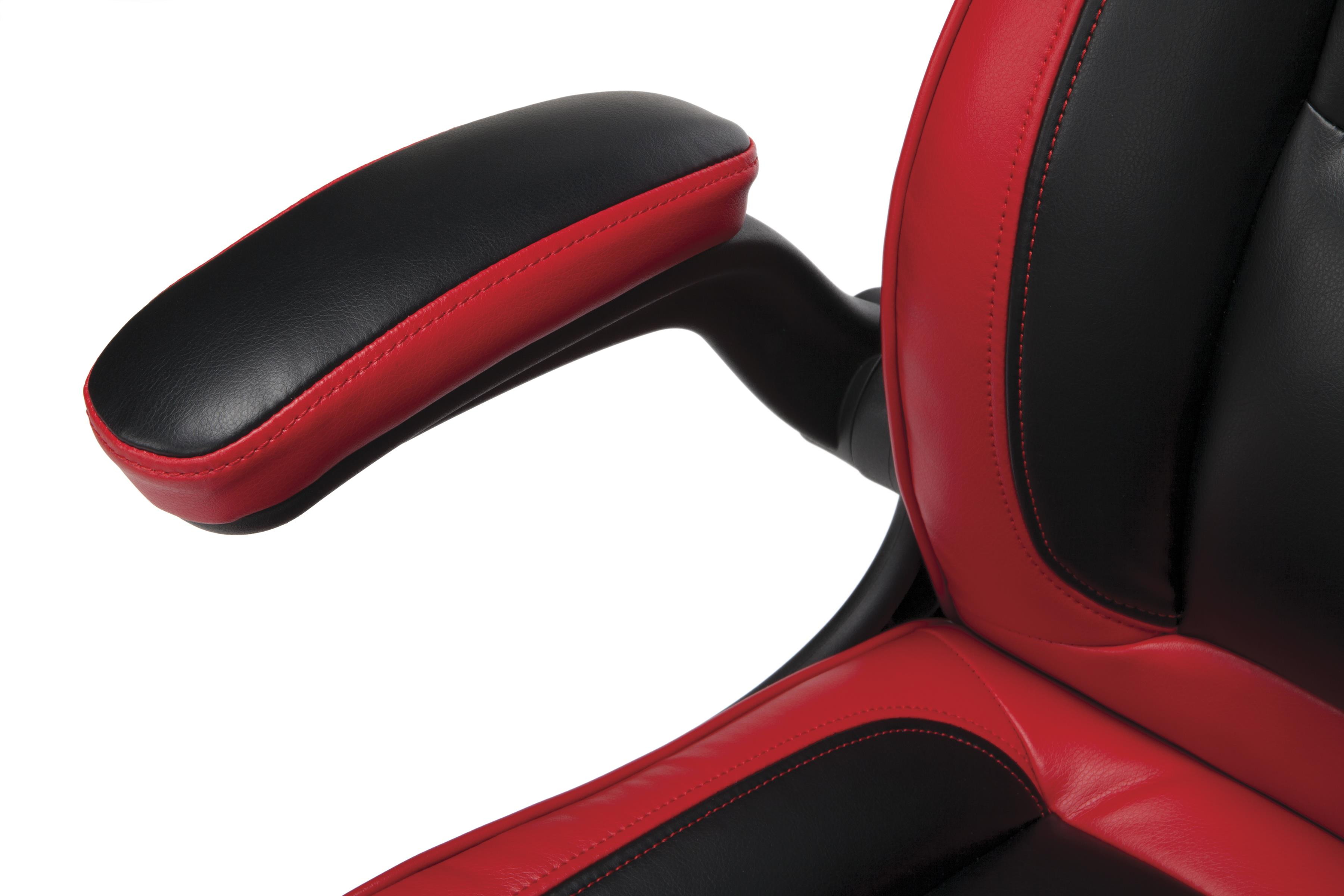 RESPAWN-800 Racing Style Gaming Rocker Chair, Rocking Gaming Chair, in Blue (RSP-800-BLK-BLU)