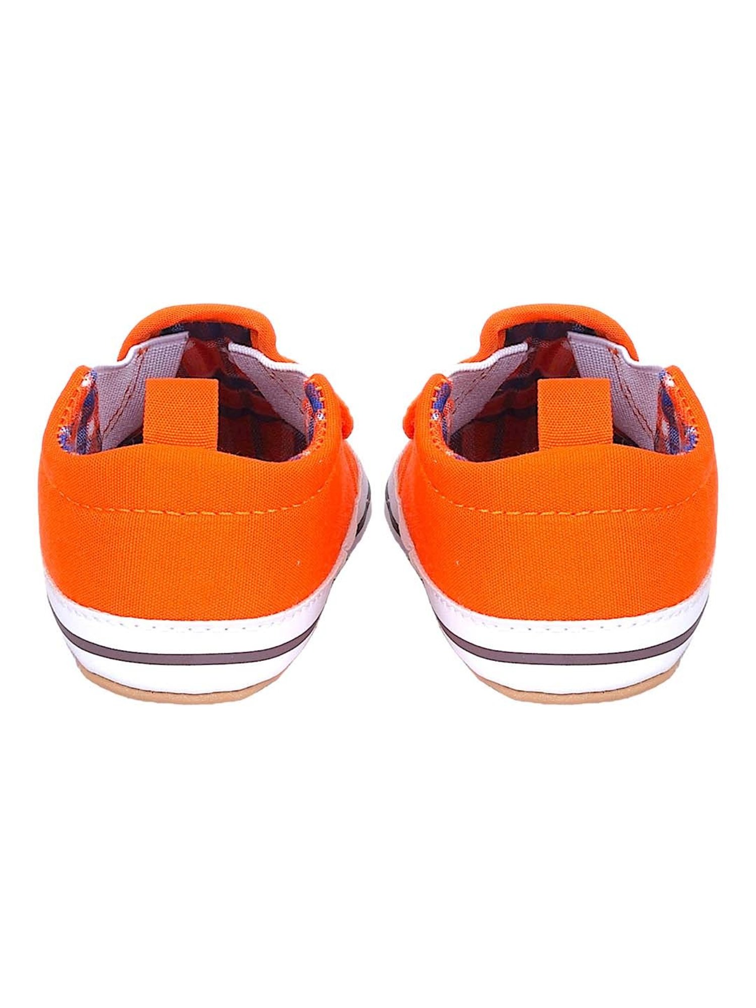 Baby Moo Kids Orange Casual Slip-Ons
