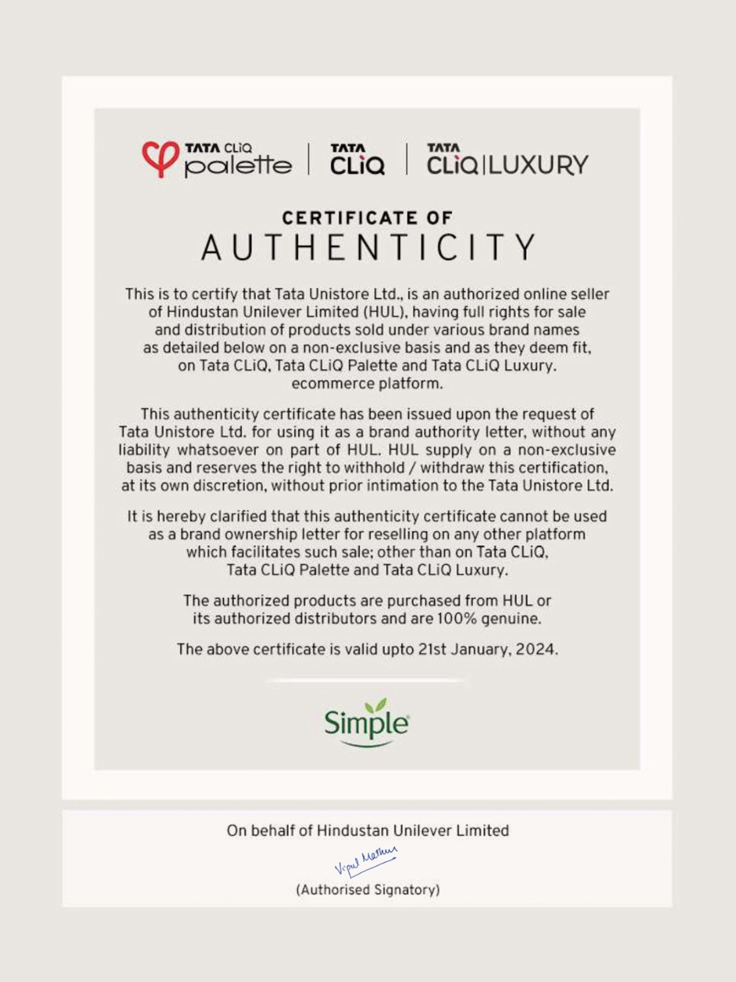 Simple Kind To Skin Facial Cleansing Wipes - 25 Wipes