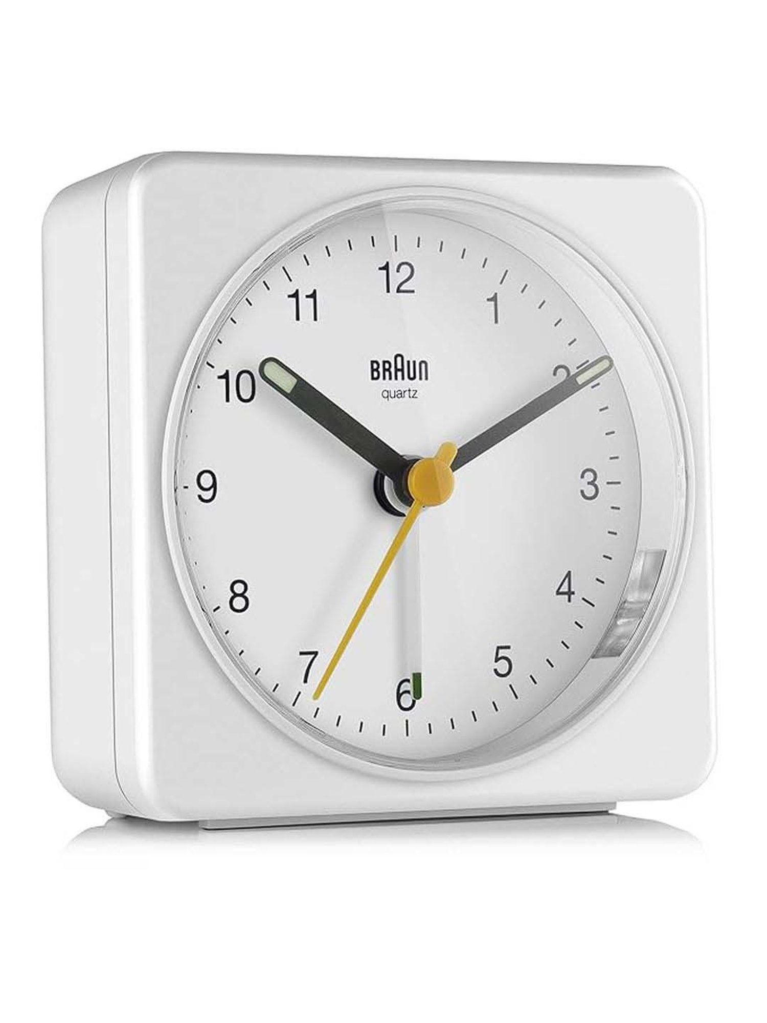 Braun Black Classic Large Analog Wall Clock With Silent Sweep Movement