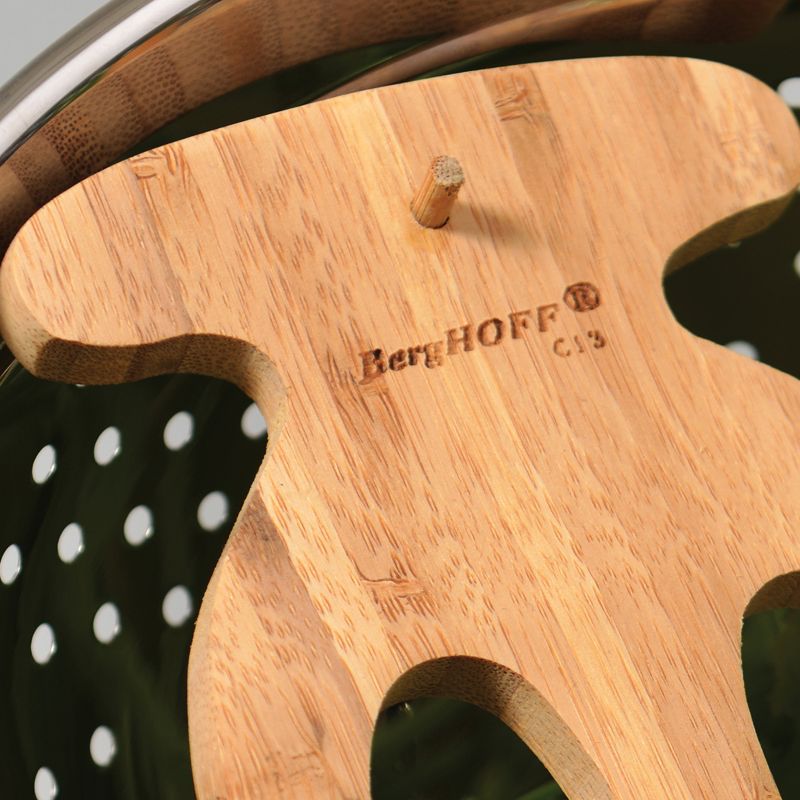 Lipper Bamboo Salad Hands With Knob Handles