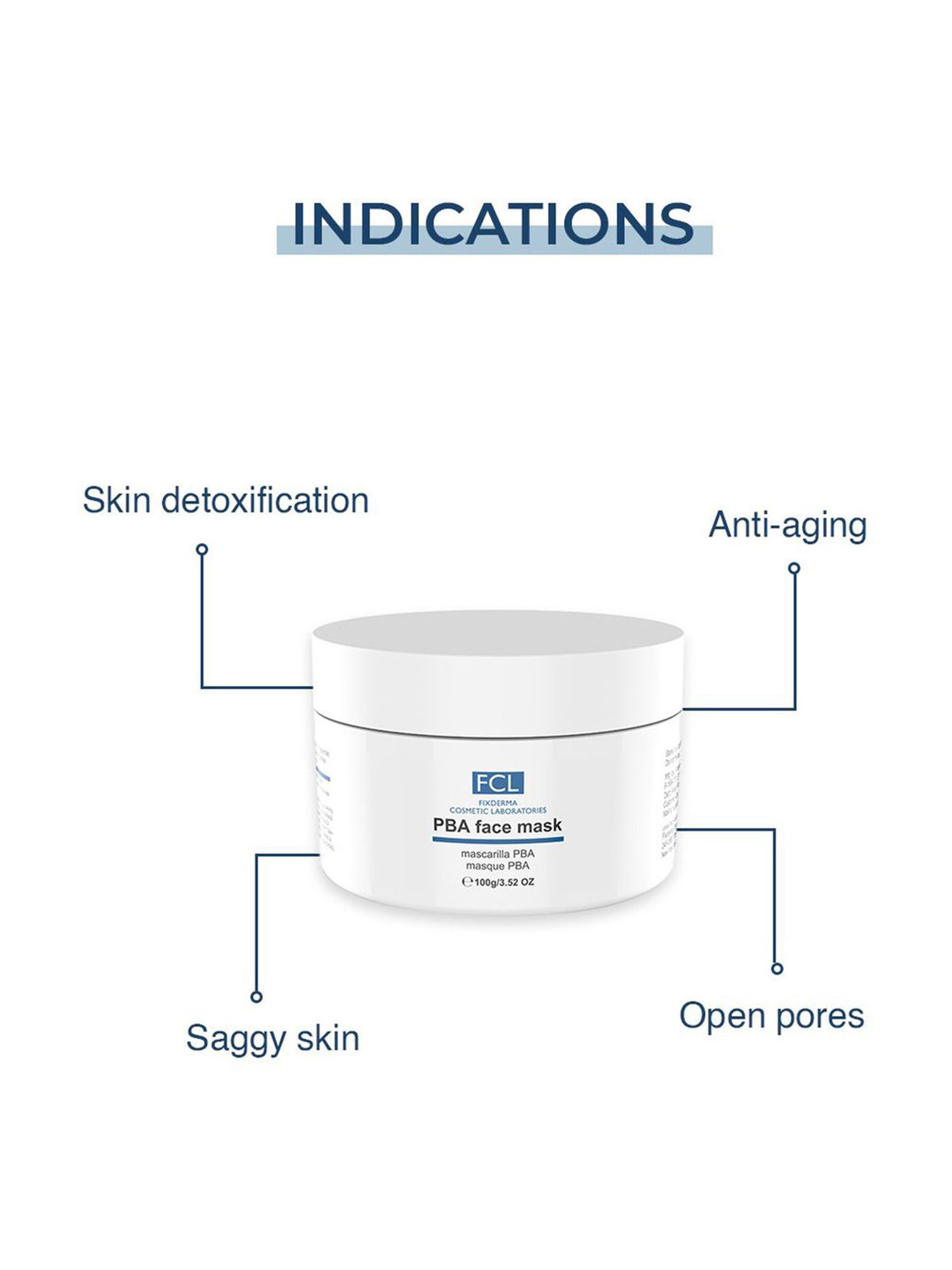 FCL PBA Face Mask - 100 gm