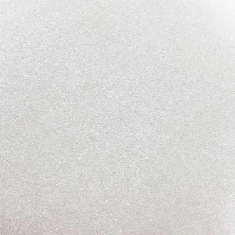 Uplynn Round Upholstered Ottoman Gray/Black - Holly & Martin