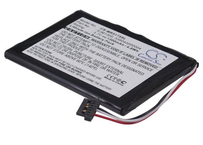 1300mAh SJM1300 Battery for Magellan RoadMate 5175-LM, RoadMate 5175TLM