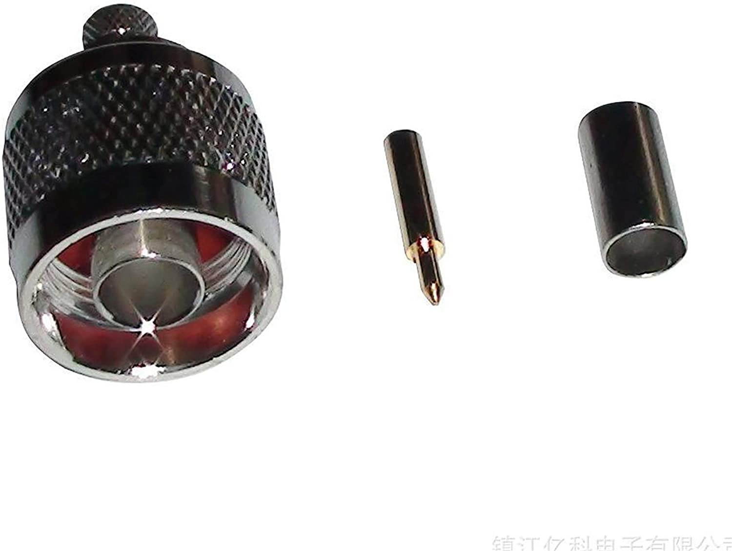 15 ft Low-Loss Coaxial Extension Cable (50 Ohm) N Male to N Male Connector GEMEK Pure Copper Coax Cables for 3G/4G/5G/LTE/ADS-B/Ham/GPS/WiFi/RF Radio to Antenna or Surge Arrester Use (Not for TV)