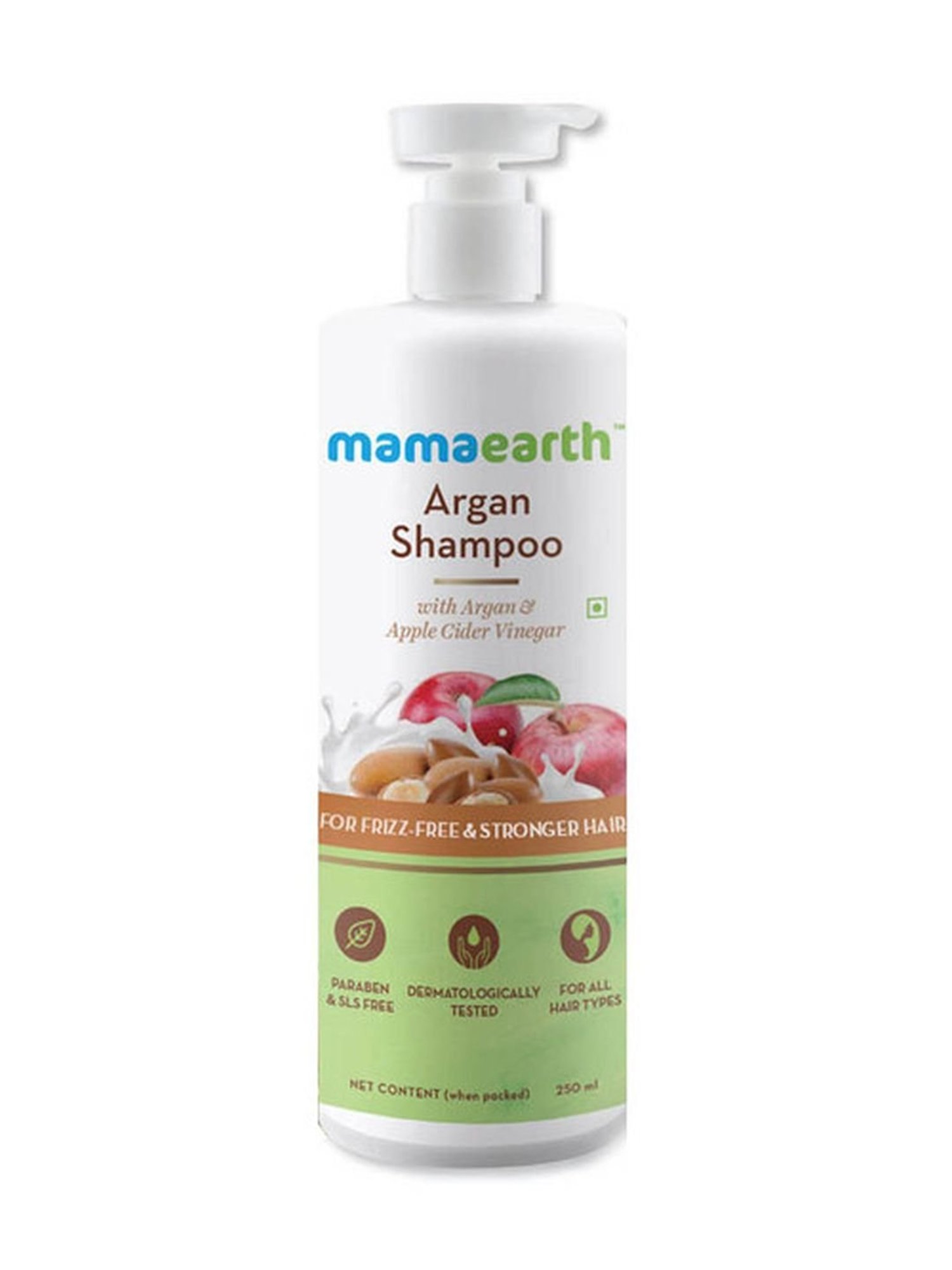 Mamaearth Argan & Apple Cider Vinegar Shampoo - 250 ml