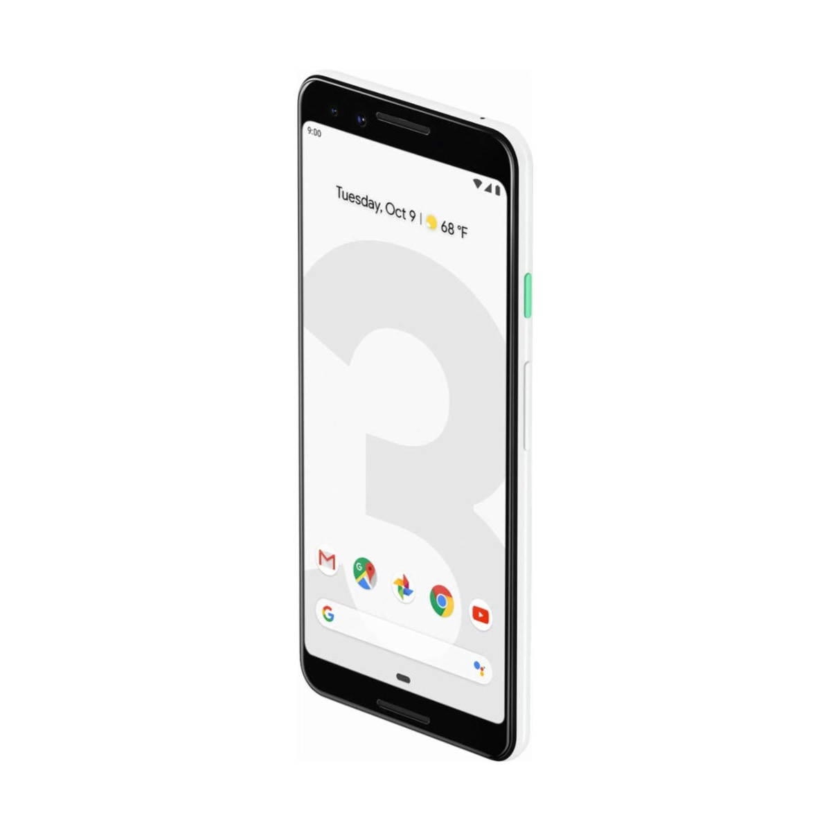 Google Pixel 3 XL 128GB Unlocked 4G LTE 6.3" P-OLED Display 4GB RAM 12.2MP Rear & Dual 8MP+8MP Front Camera Phone - Just Black