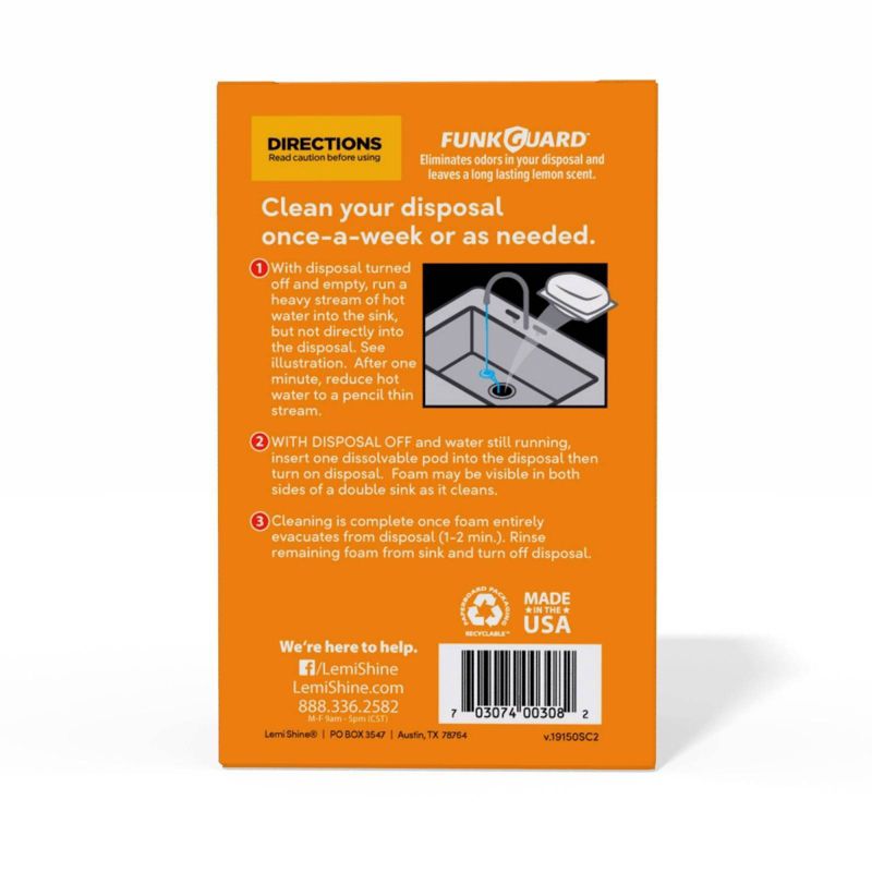 Lemi Shine Disposal Cleaner - 8ct