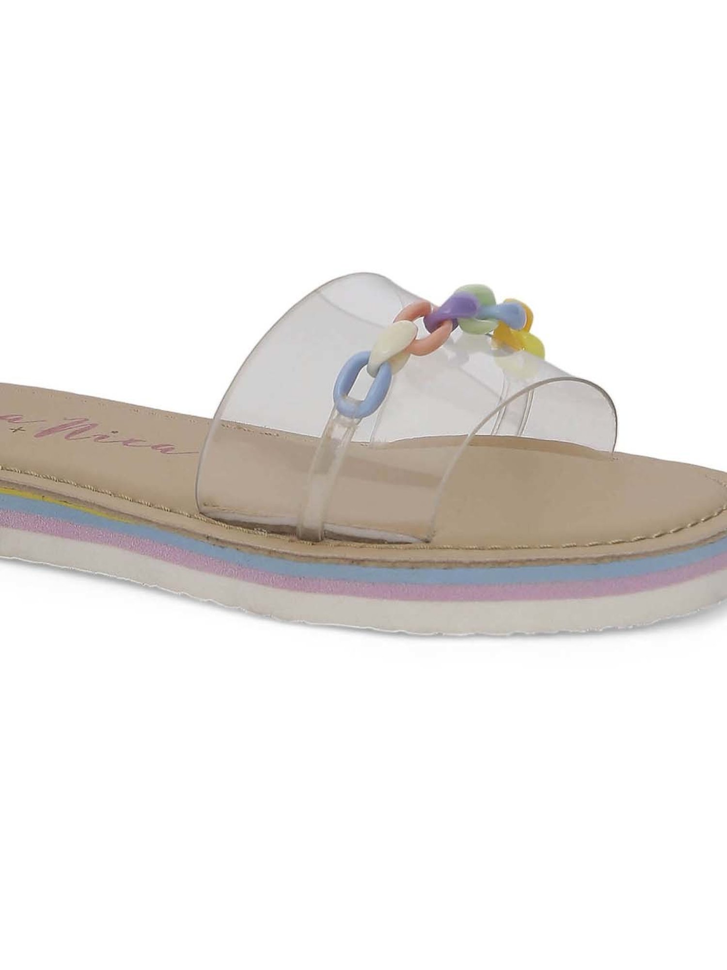 Aria Nica Kids Alya Multicolor Casual Slides