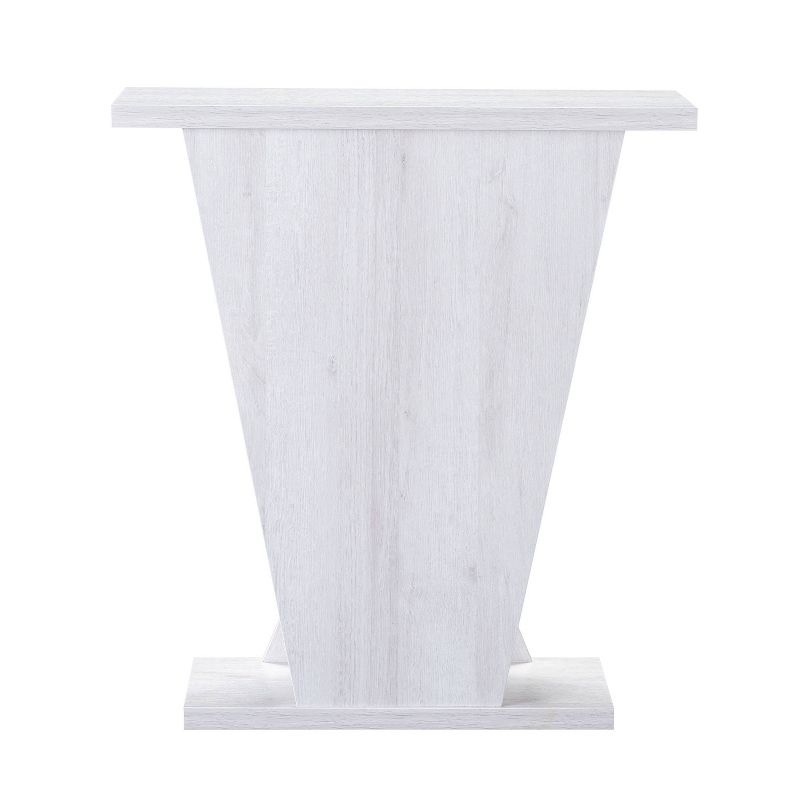 Nebra 3 Shelf Console Table White Oak - HOMES: Inside + Out