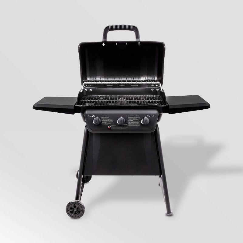 Char-Broil Classic 3-Burner 30,000 BTU Gas Grill 463773717 - Black