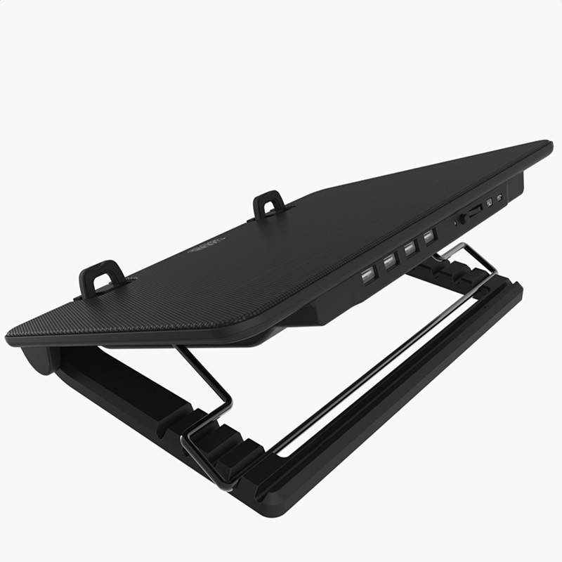 Cooler Master  - Loop Dynamic Bearing - Mesh, Metal, Plastic, Aluminum - Black NotePal  ErgoStand IV Model R9-NBS-E42K-GP