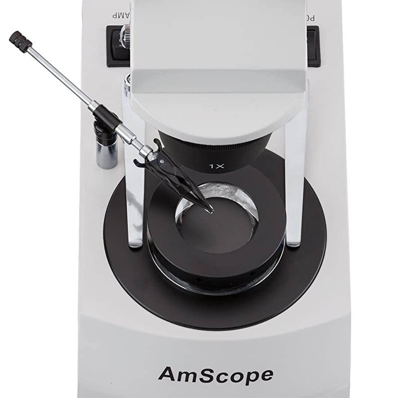 SE306PYLEDDK 20X60X LED Cordless Stereo Microscope wTop amp Bottom Brightfield and Darkfield Illumination System