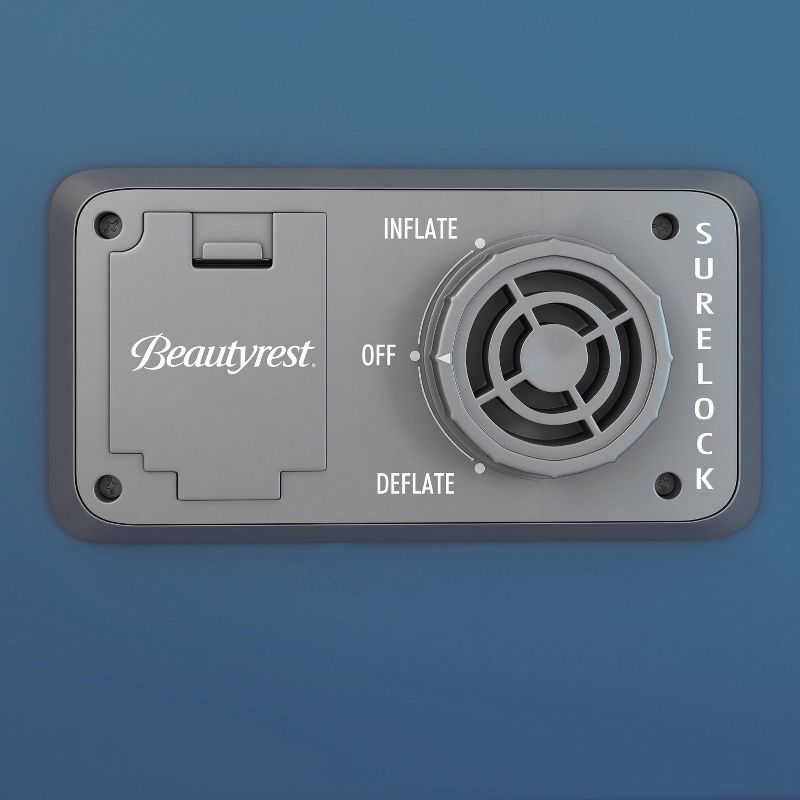 Beautyrest Comfort Plus 18" Anti-Microbial Air Mattress with Pump - Queen