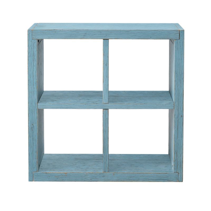 31.5" Coutler Display Cube Blue - Treasure Trove Accents