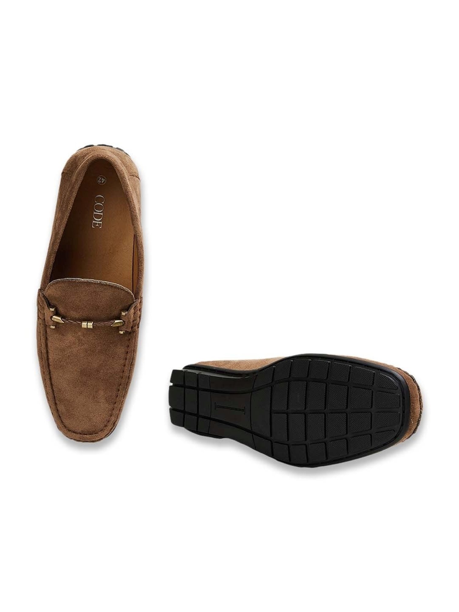 Code by Lifestyle Men's Brown Casual Loafers