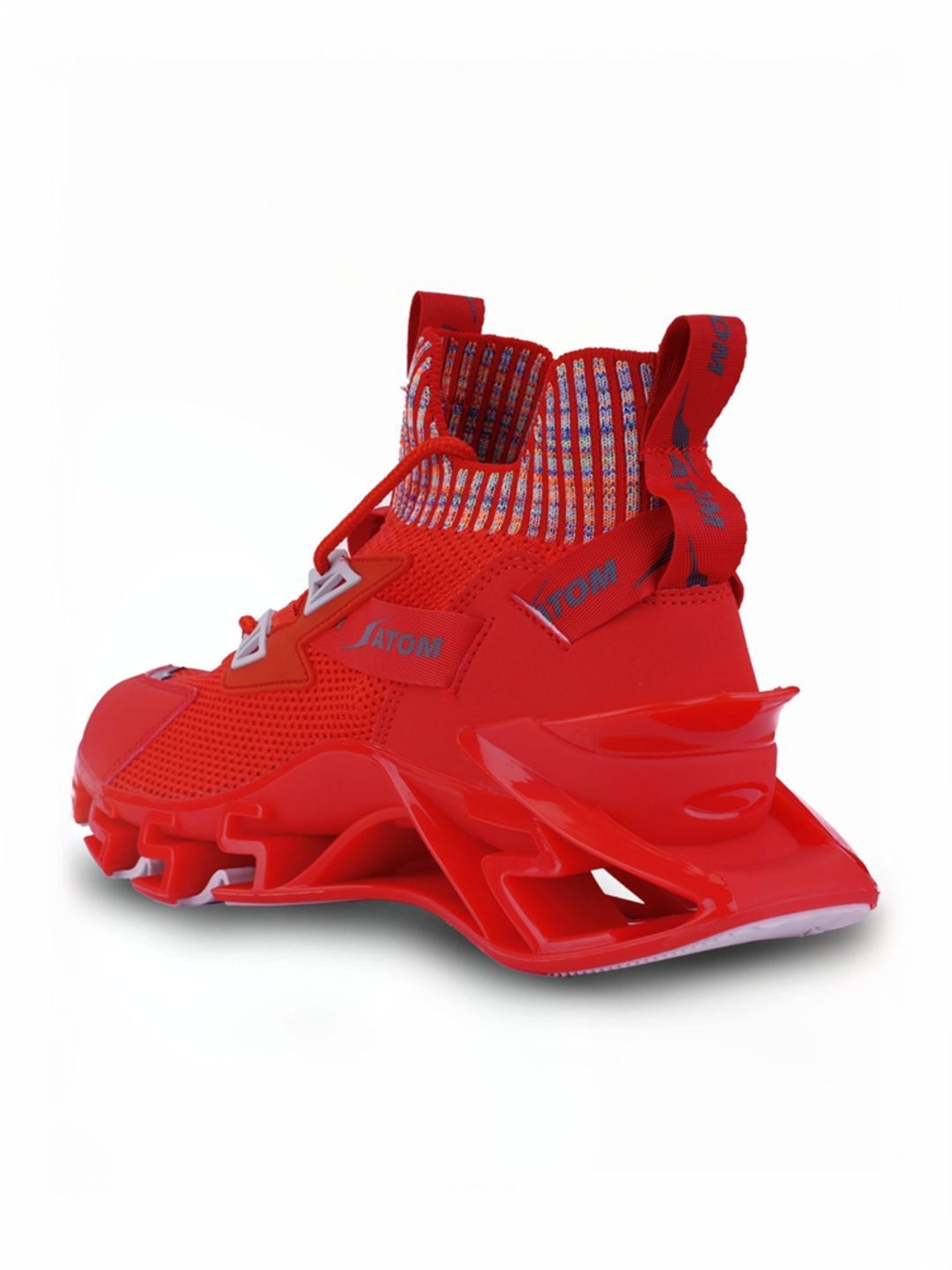 Atom Men's Spring Edge Alpha 2 Red Running Shoes