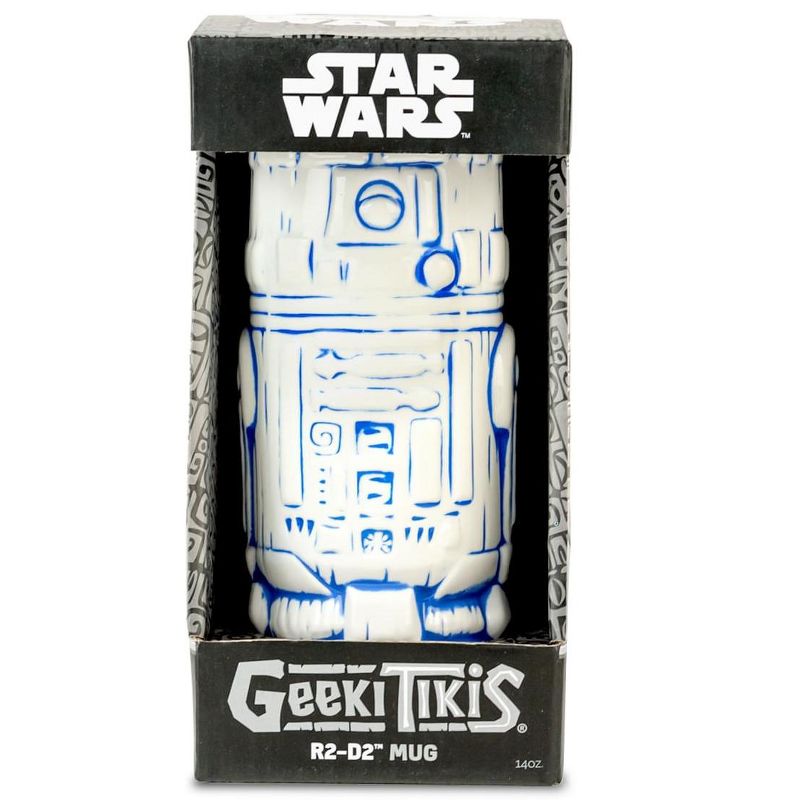 Beeline Creative Geeki Tikis Star Wars R2-D2 Mug | Ceramic Tiki Style Cup | Holds 14 Ounces