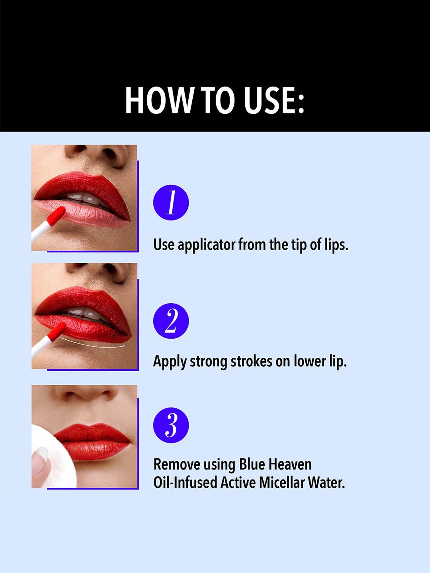 Blue Heaven Hyper Stay Weightless Liquid Matte Lip Colour Betwitching Red 25 - 6 ml