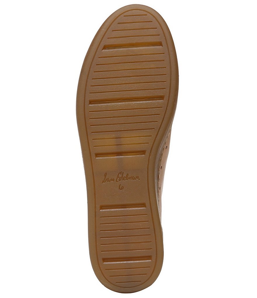 Sam Edelman Jayme Leather Lace-Up Sneakers