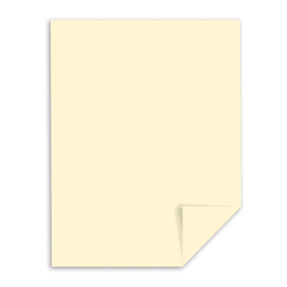 Exact Vellum Bristol, 8.5" x 11", 67 lb/147 gsm, Cream, 250 Sheets (82371)