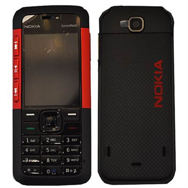 Nokia 5310 XpressMusic 30MB (No CDMA, GSM only) Factory Unlocked 2G Smartphone - Red/Black