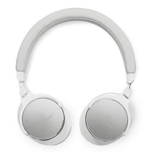 Audio-Technica ATH-SR5BTWH Bluetooth On Ear Headphones Hi-Res With Controls White