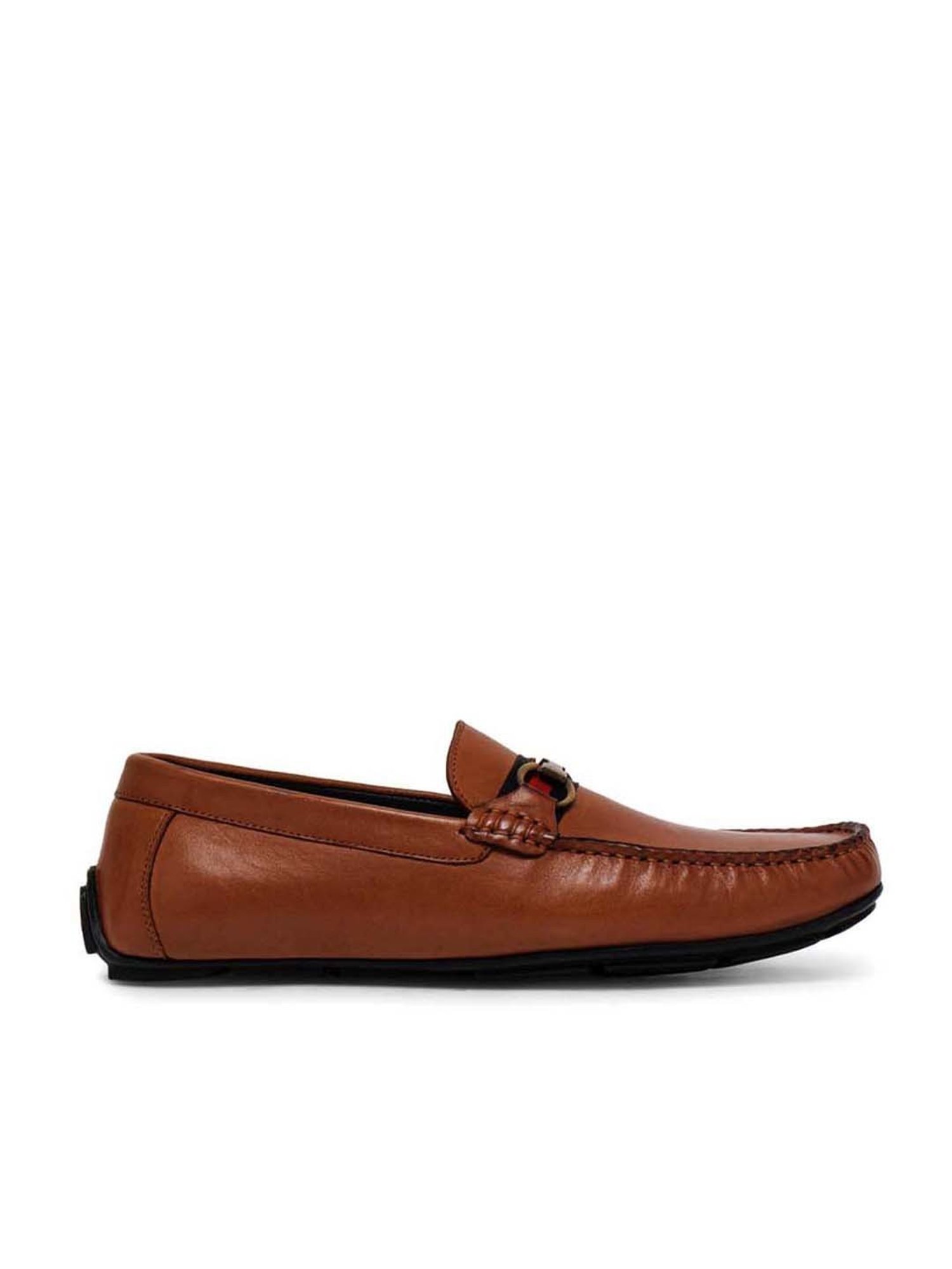 Ezok Men's Tan Casual Loafers