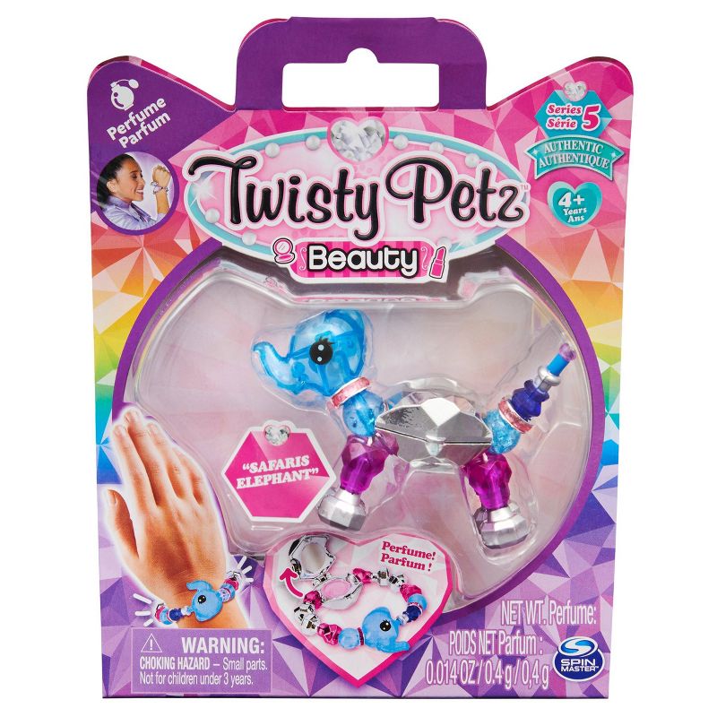 Twisty Petz Beauty S5  Safaris Elephant Collectible Bracelet with Perfume