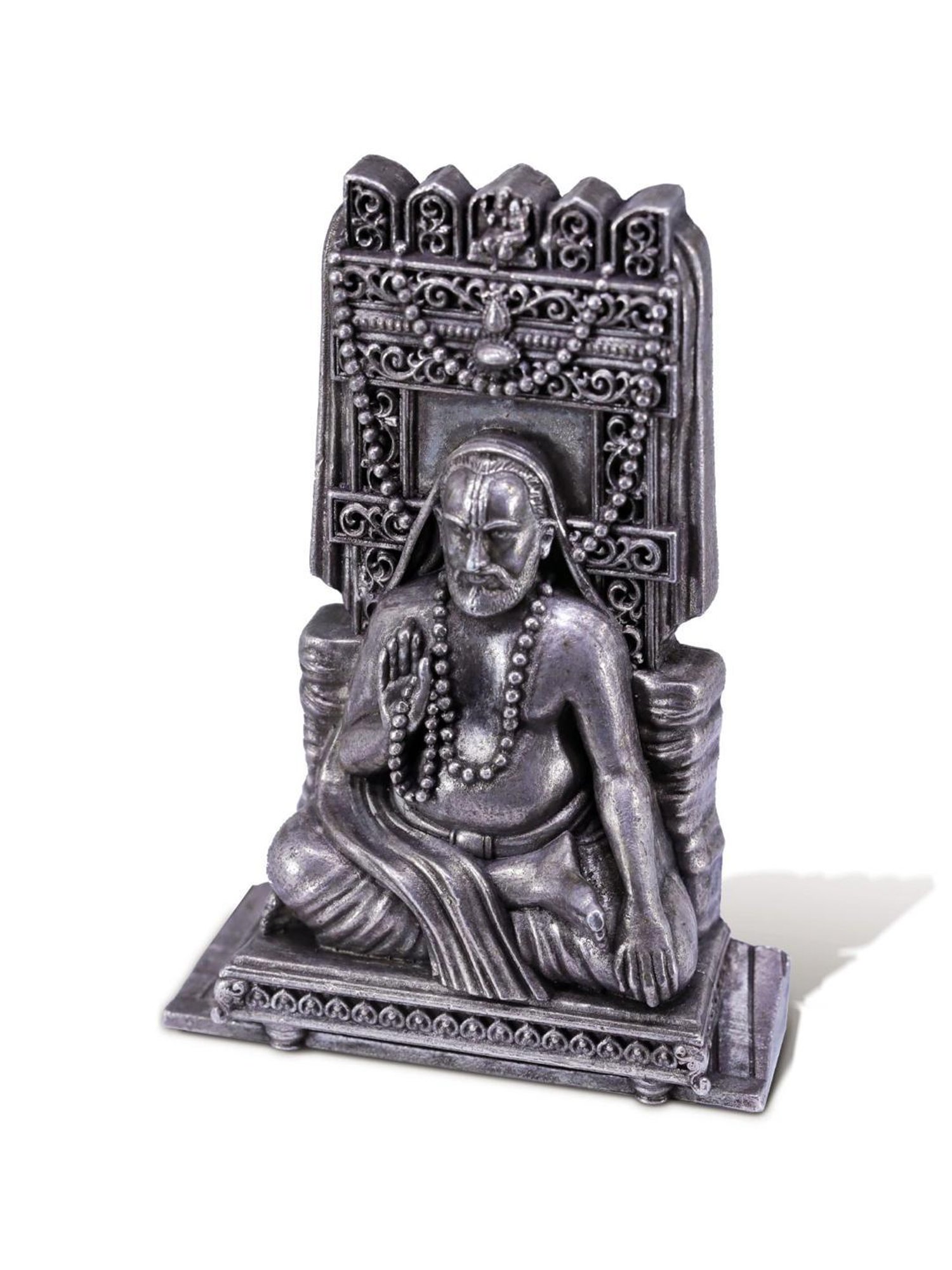 Sri Jagdamba Pearls 0.8 Silver Vishnu Idol