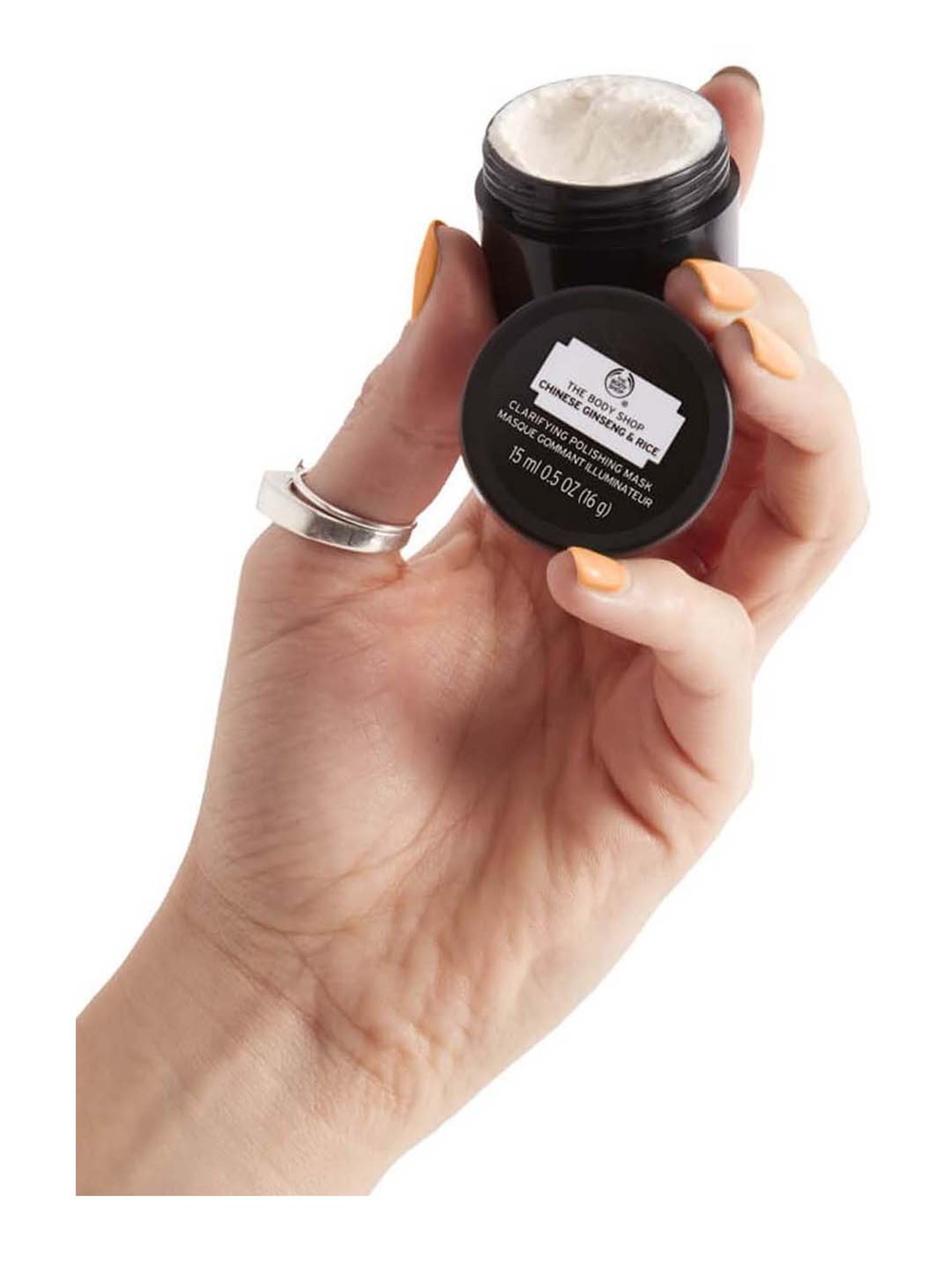 The Body Shop Chinese Ginseng & Rice Clarifying Polishing Mask - 15 ml