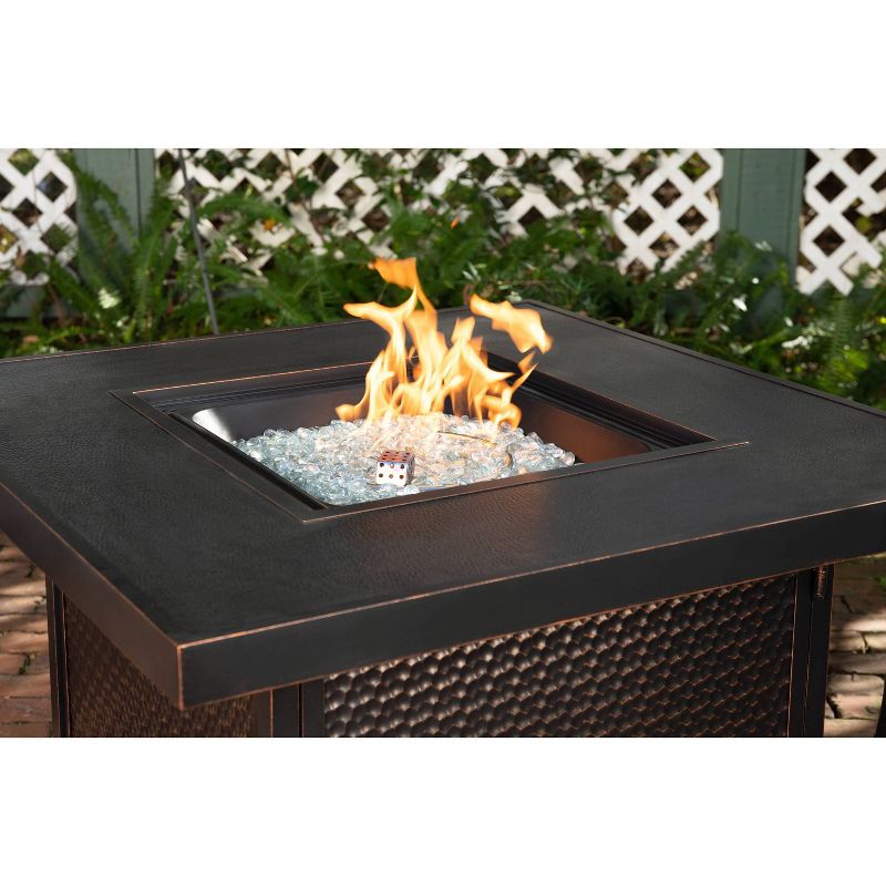 Weyland Square LPG Fire Pit - Fire Sense