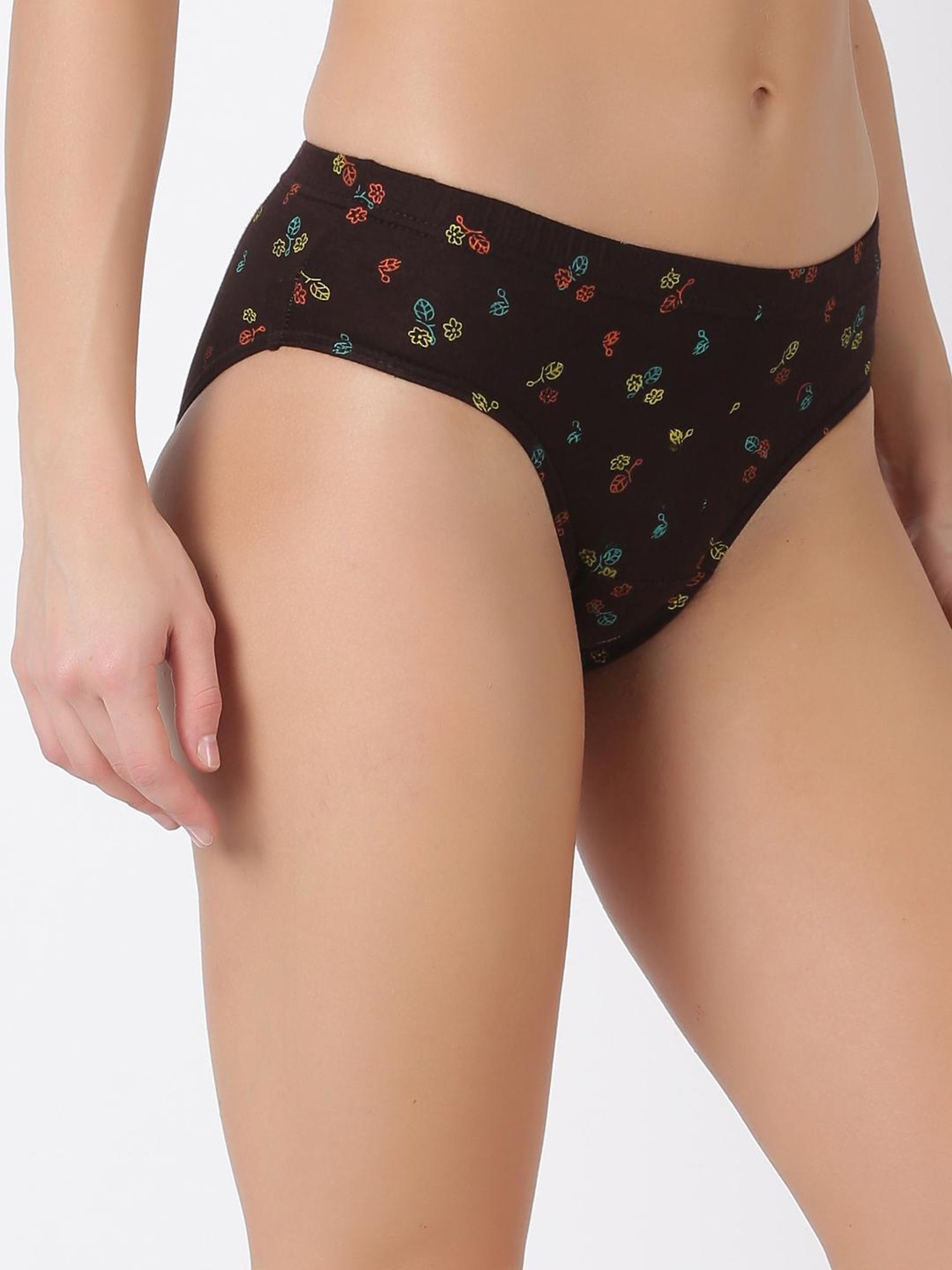 Dollar Missy Multicolor Printed Panty (Pack of 10)