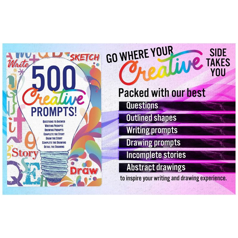 Guided Journal 500 Creative Prompts - Piccadilly