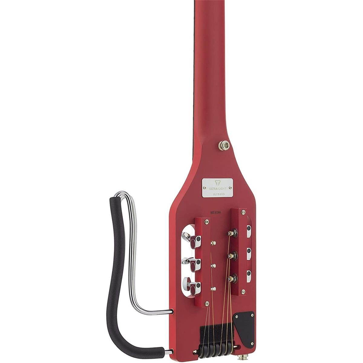 Traveler Guitar Ultra-Light Acoustic Travel Guitar, Vintage Red #ULA VRDM