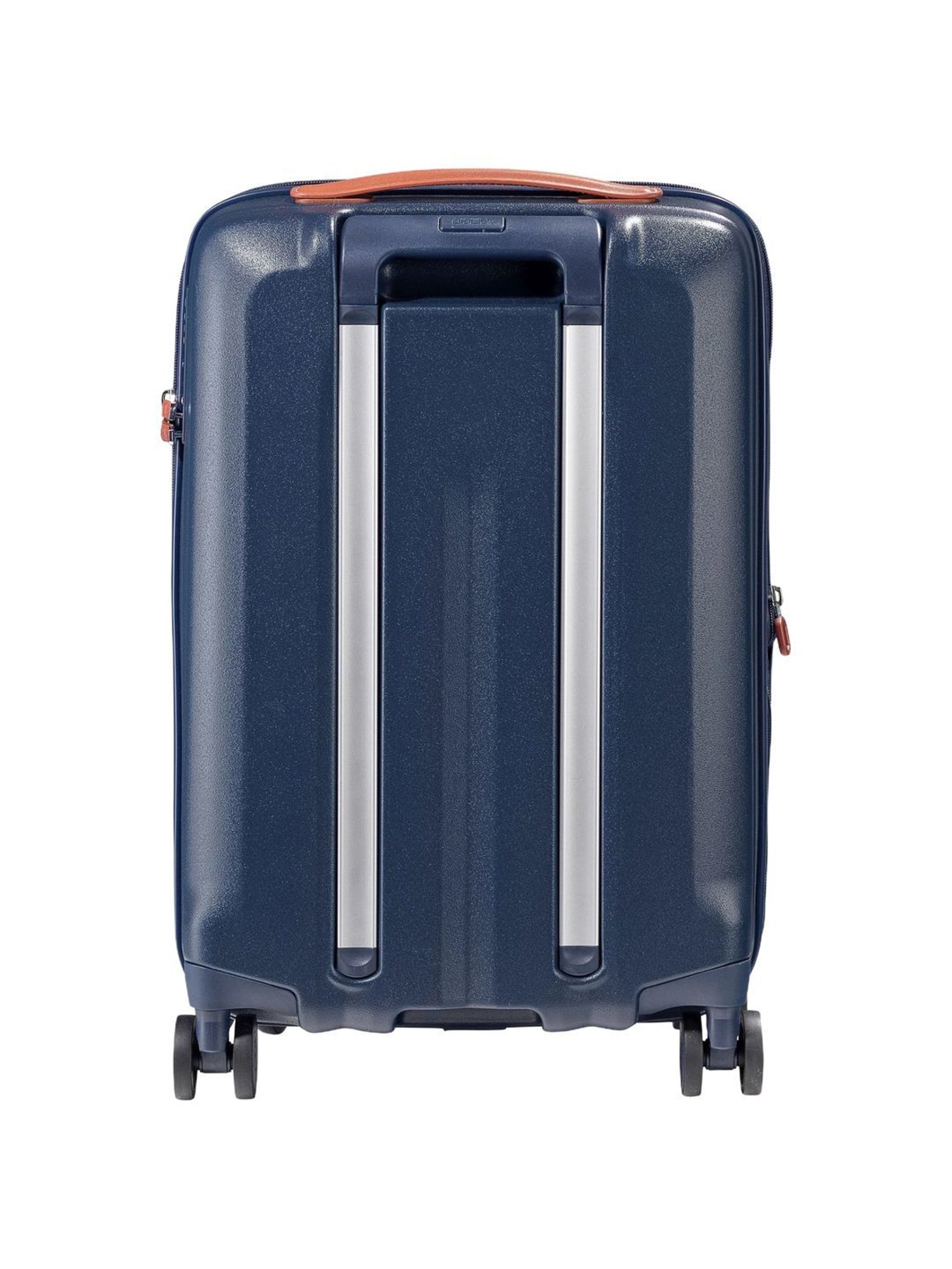 Jump Uppsala Rigid Navy 8 Wheels Small Hard Cabin Trolley Bag