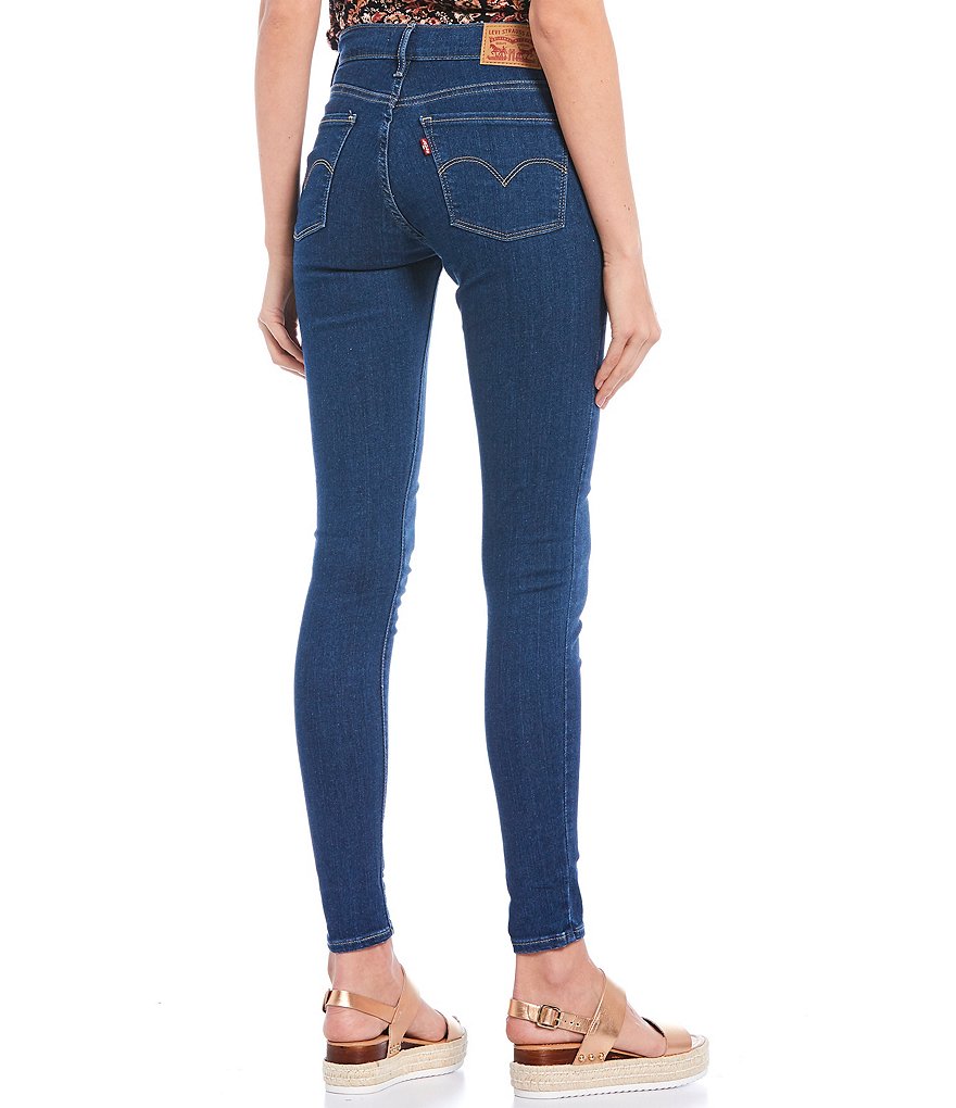 Levi's 710 Mid Rise Skinny Jeans