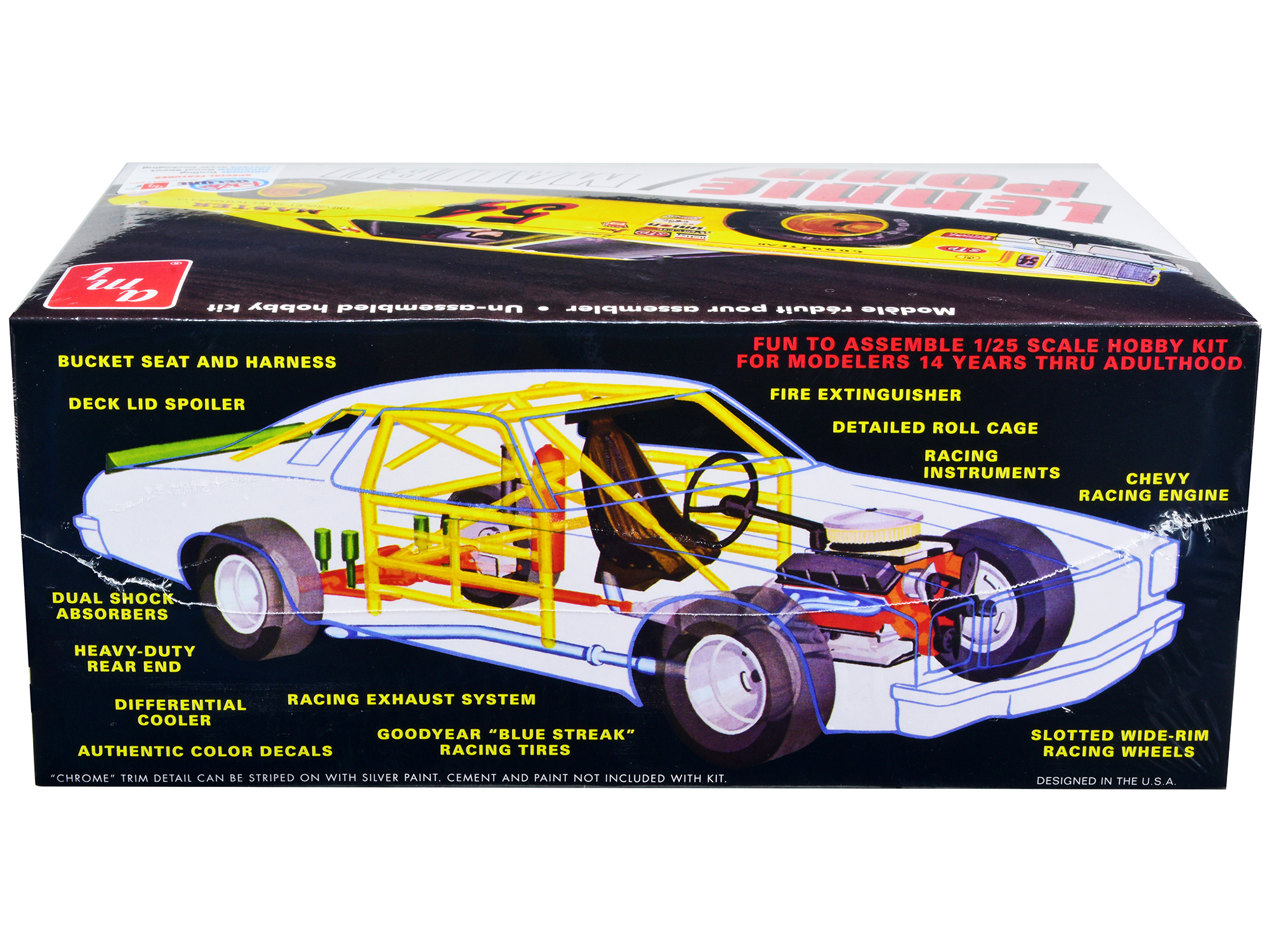 Skill 2 Model Kit 1955 Chevrolet Nomad 3-in-1 Kit "Trophy Series" 1/25 Scale Model by AMT