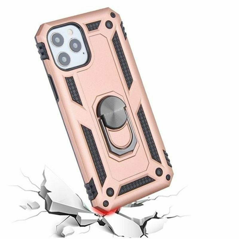 For  iPhone 12 Pro Max 6.7" Pink Hard Hybrid Case