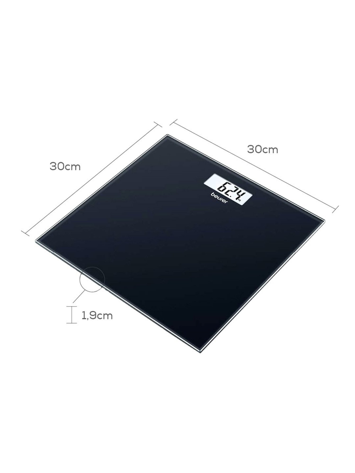 Beurer GS 10 Glass Bathroom/Weighing Scale