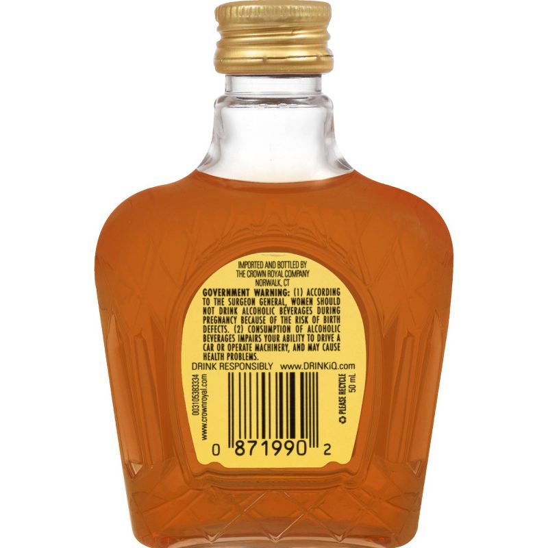 Crown Royal Canadian Whisky - 50ml Plastic Bottle