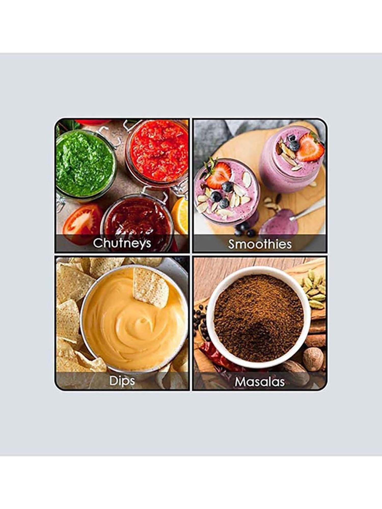 Wonderchef Nutri-Blend Bolt 600W 2 Jars Mixer Grinders Blender (Red)