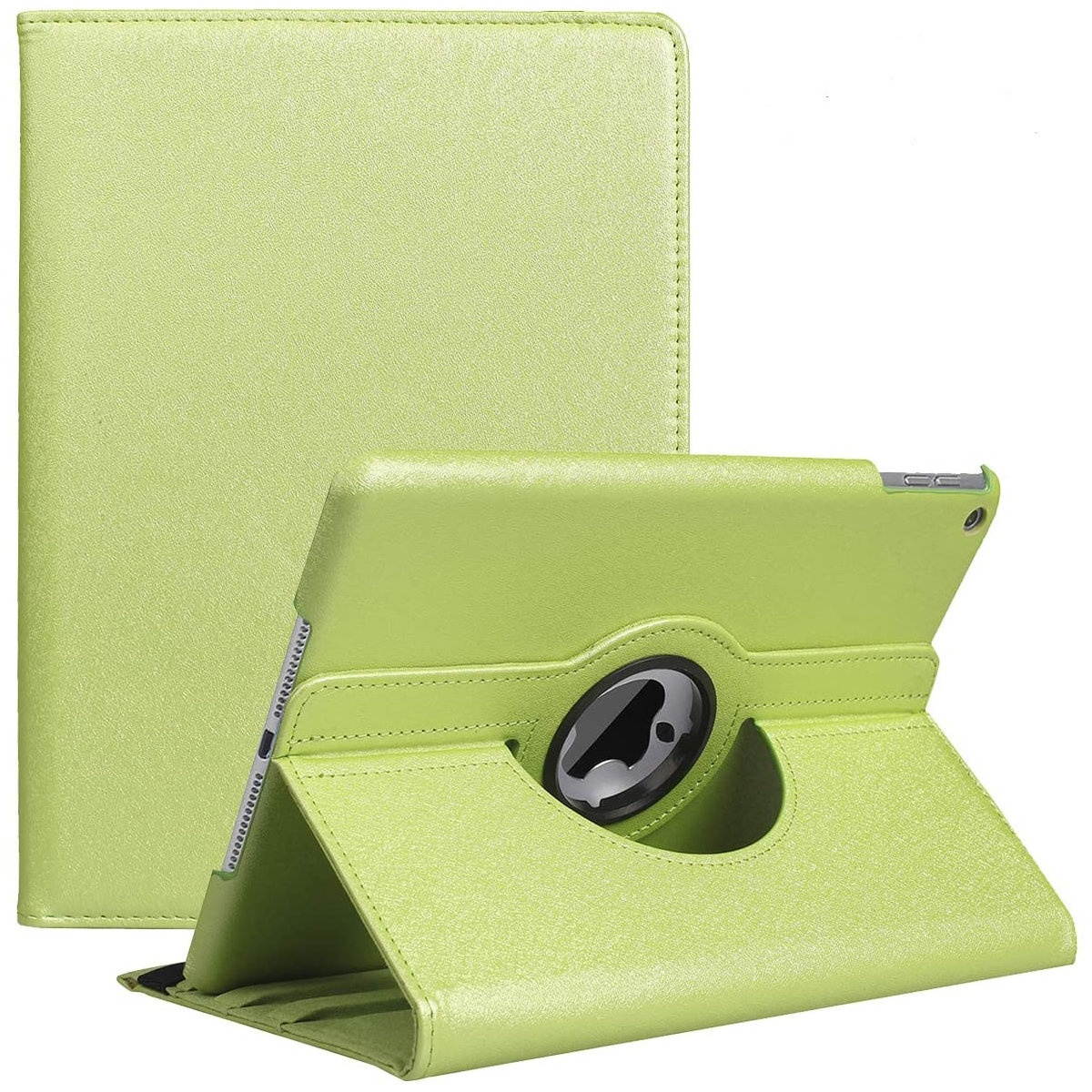 360 Degree Smart Rotating Hybrid Case for iPad 10.2 inch (8th & 7th Gen) - Green