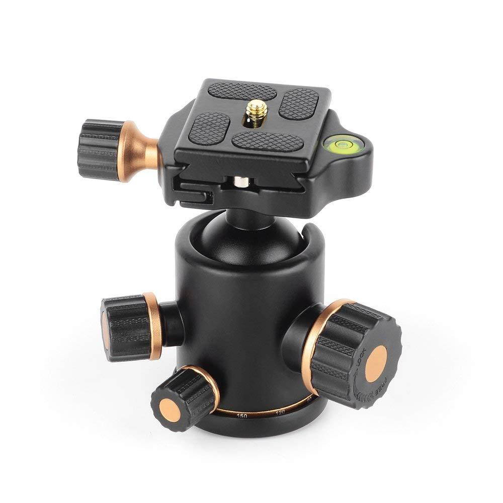 Pergear Heavy Duty Photography Camera Tripod Ball Head 360 Degree Fluid Rotation Tripod Ballhead