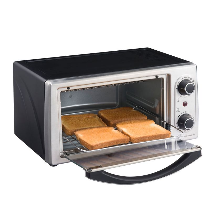 Hamilton Beach 4 Slice Toaster Oven - Stainless Steel 31401