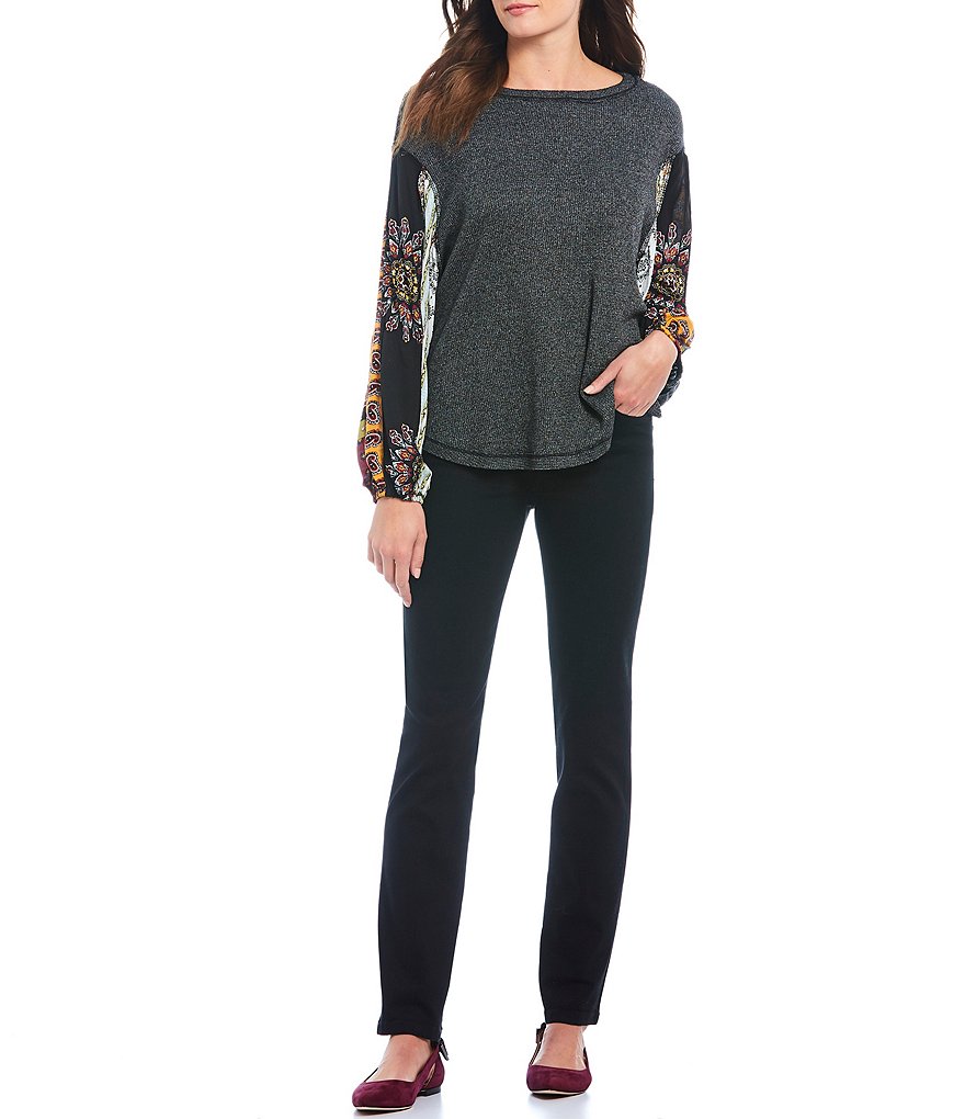 Code Bleu #double;F'AB#double; Straight Leg Jeans