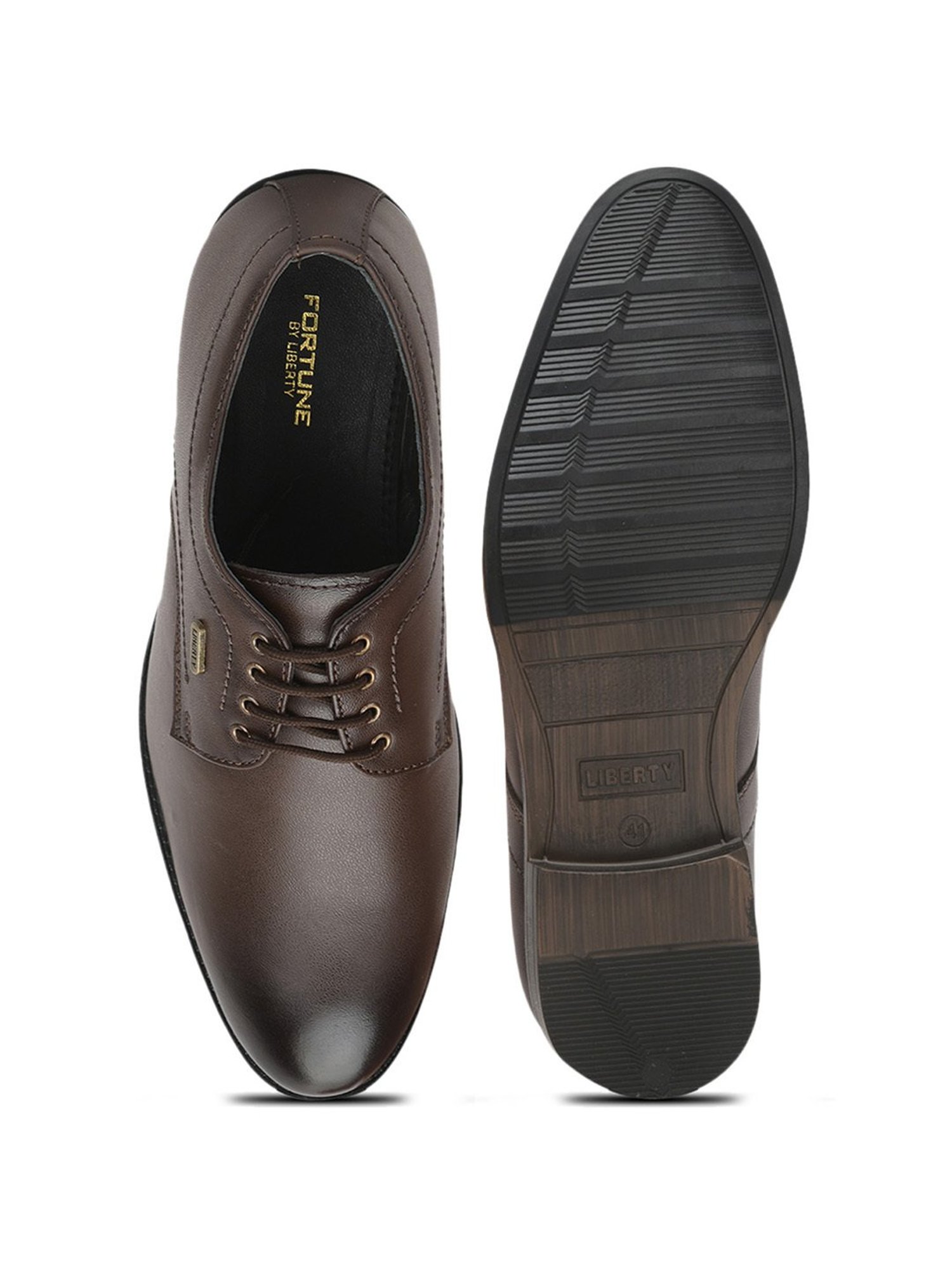 Fortune By Liberty Men's Brown Derby Shoes