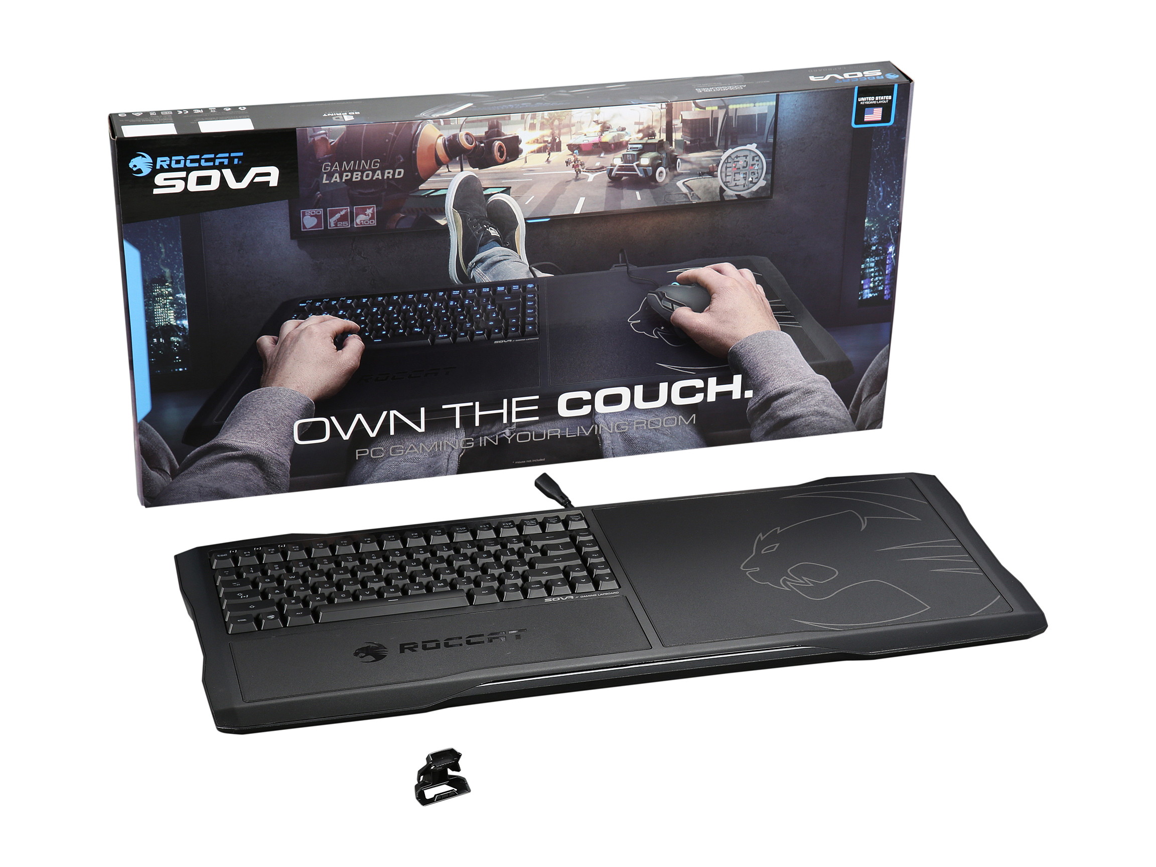 Roccat Sova Membrane Gaming Lapboard